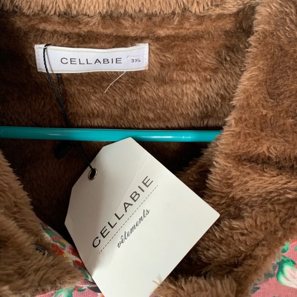 Cellabie floral hooded soft lined jacket size 3xl - Picture 3 of 8